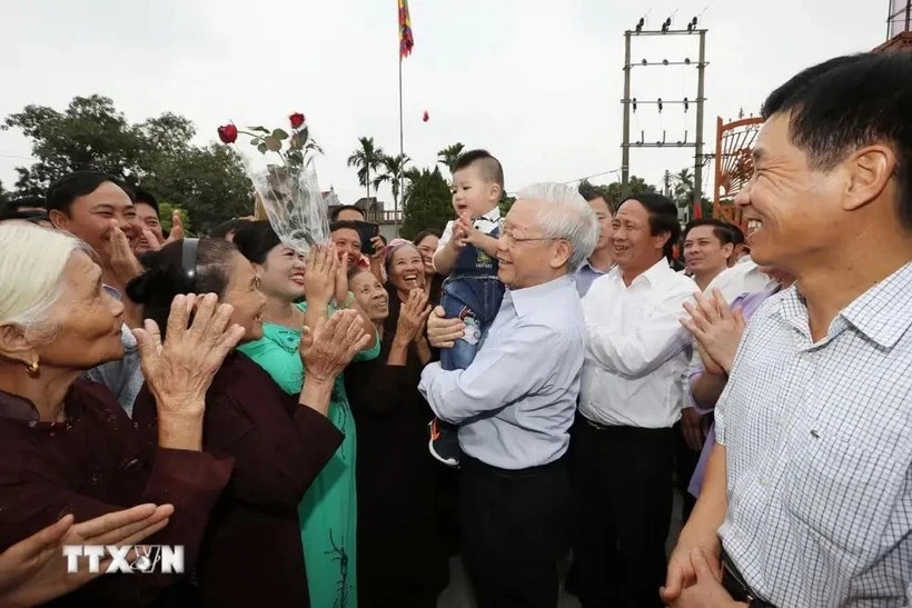 Party General Secretary Nguyen Phu Trong - an eminent leader of Vietnam